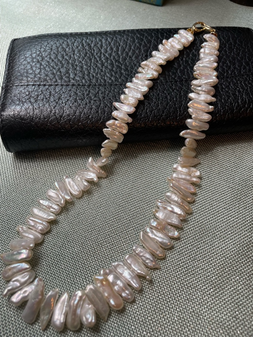 Freshwater Baroque Pearl Necklace
Unique shapes, beautiful shine